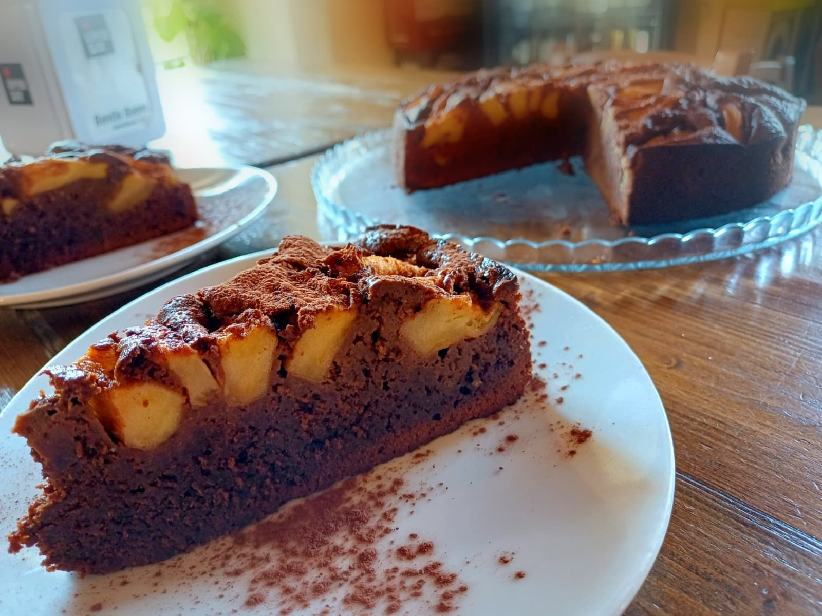 Torta al cioccolato con frutta
