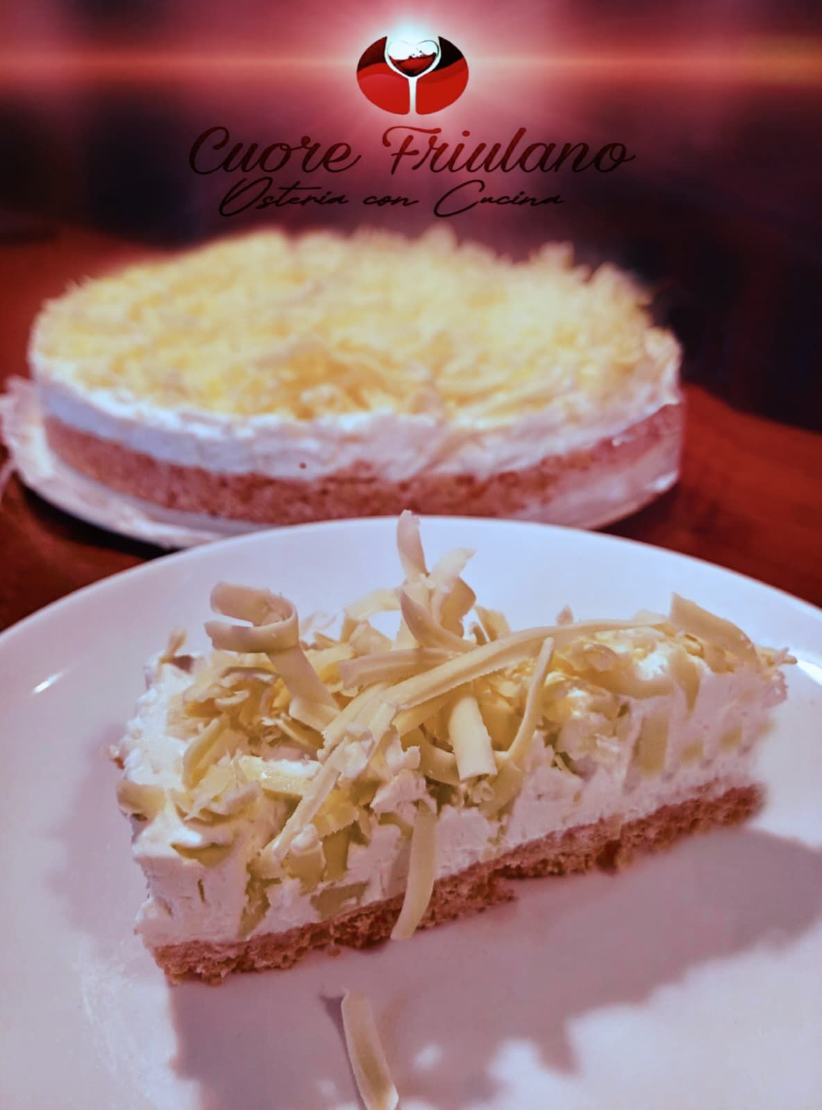 Torta fatta in casa con mandorle