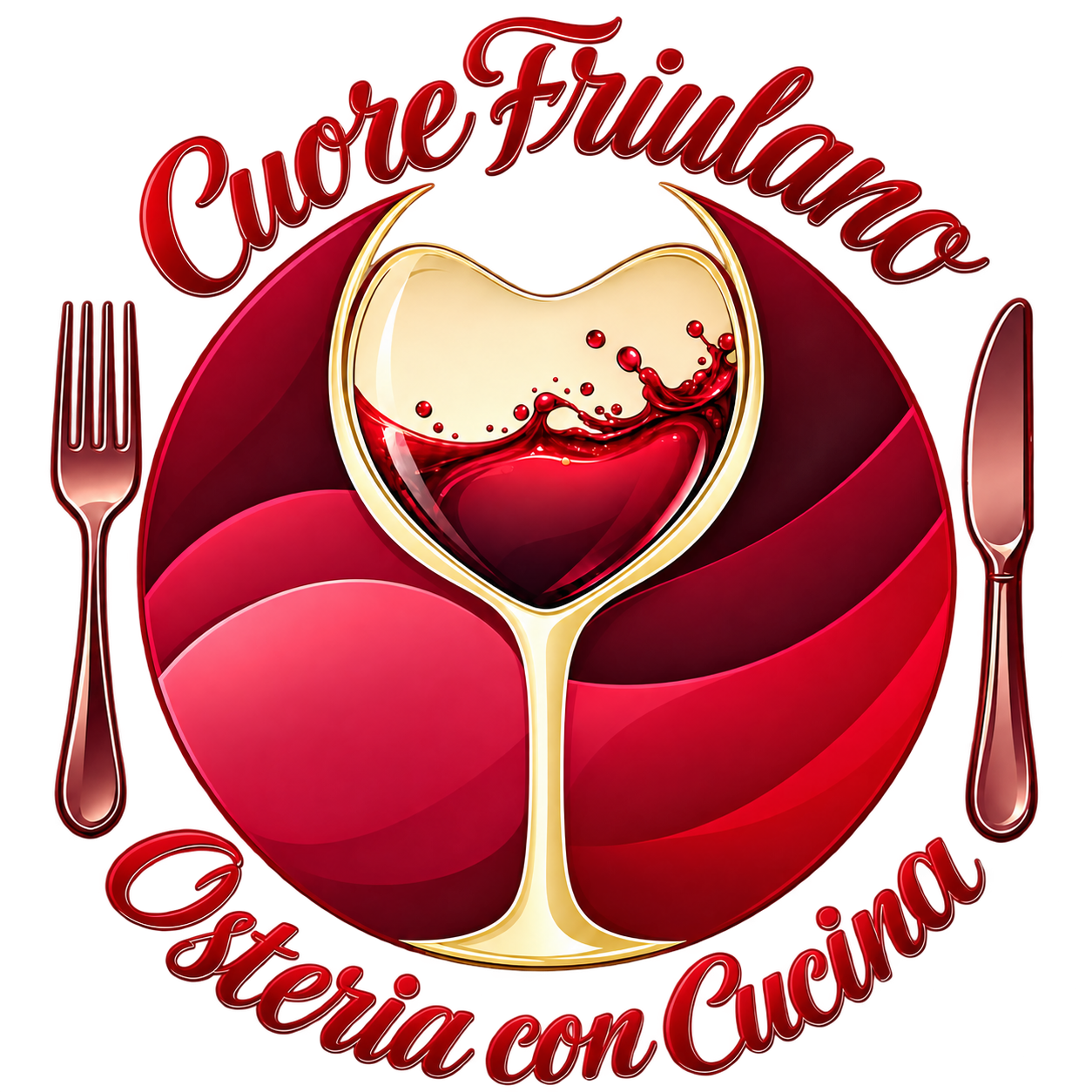 Logo Cuore Friulano, Osteria con Cucina